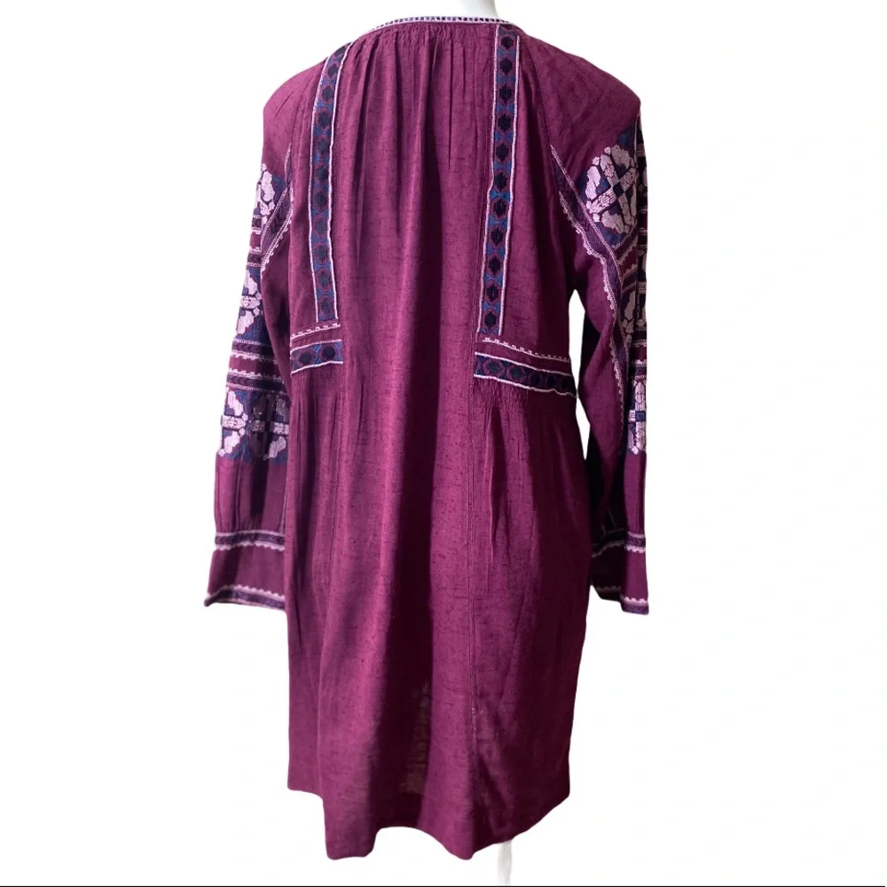 Free People | All My Life Mini Dress Purple - Picture 4 of 5